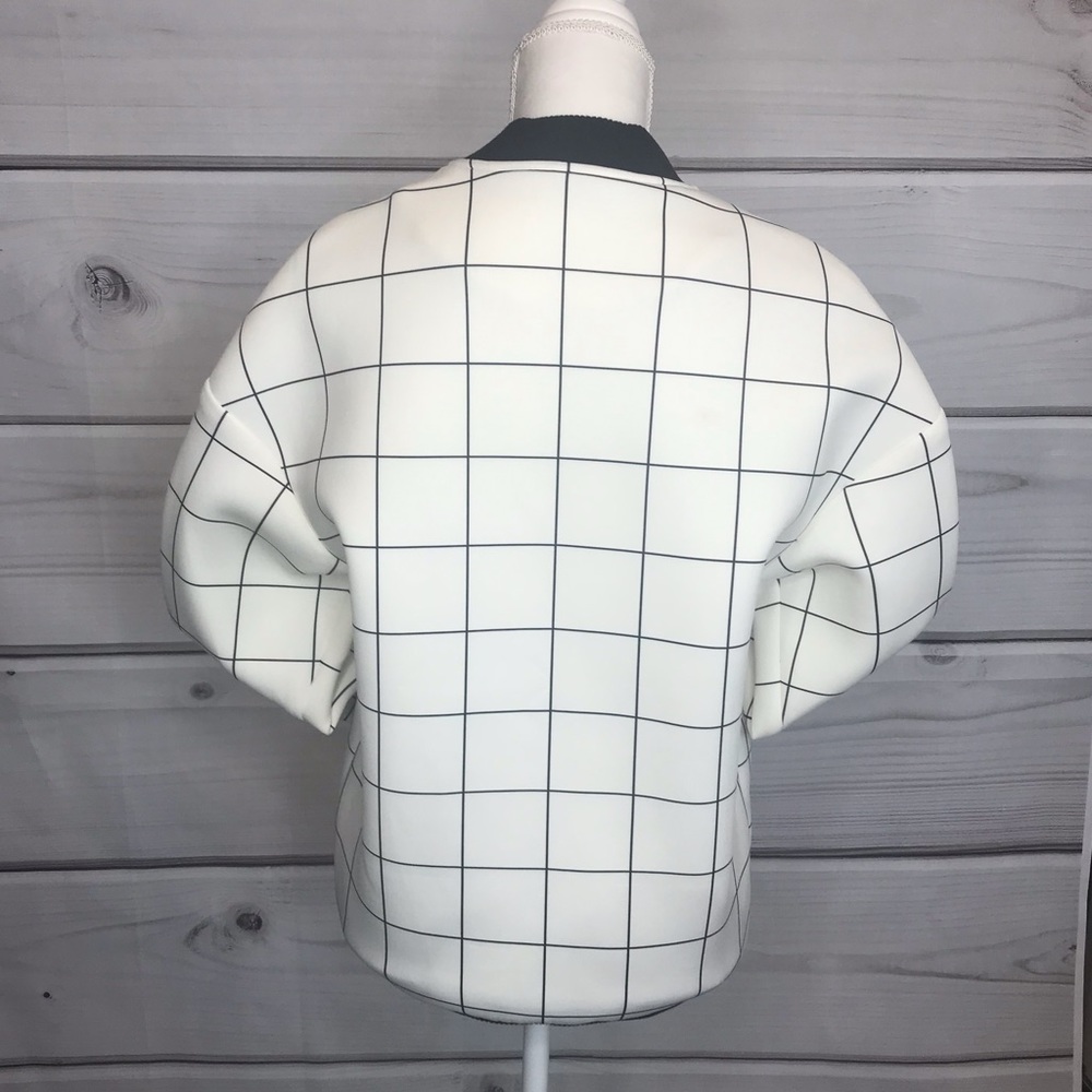 Urban Renewal Grid Bomber Jacket - Picture 2 of 6